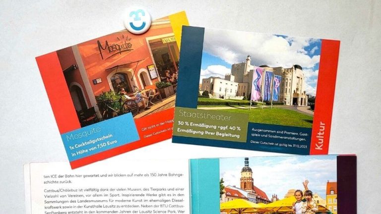 Gutscheinheft Cottbus